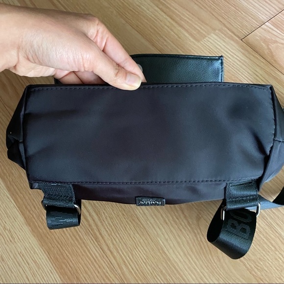 Botkier New York Black Clasp Zip Nylon Backpack - Picture 4 of 8